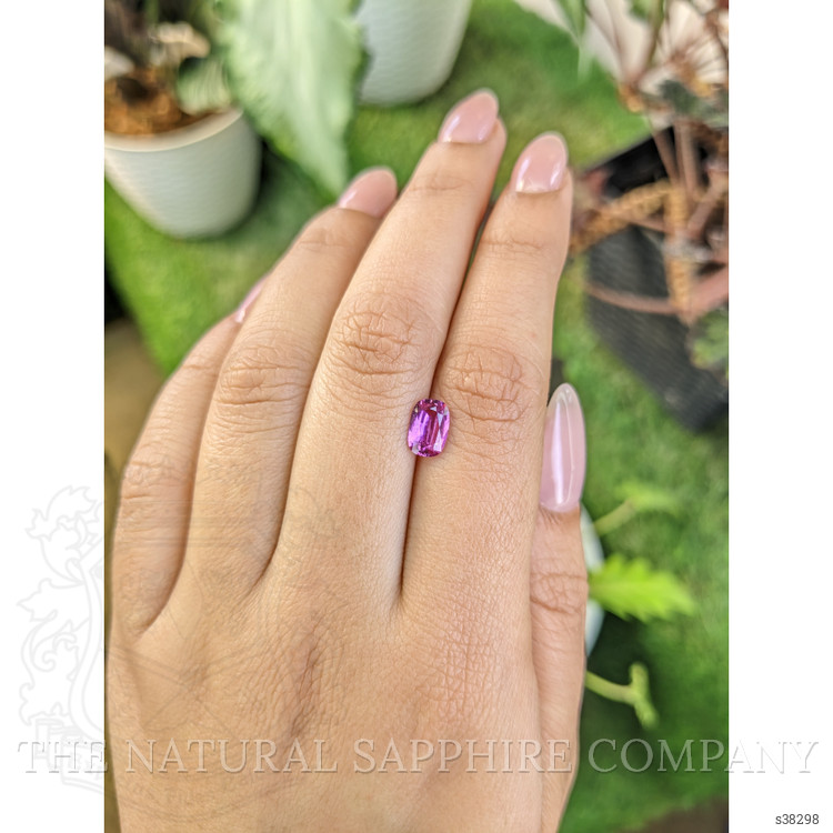 1.21 Ct. Purplish Pink Sapphire from Ceylon (Sri Lanka)