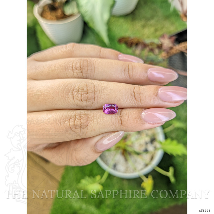 1.21 Ct. Purplish Pink Sapphire from Ceylon (Sri Lanka)