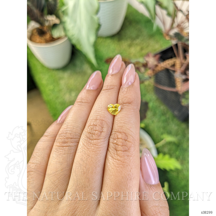 1.59 Ct. Yellow Sapphire from Ceylon (Sri Lanka)