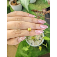 1.59 Ct. Yellow Sapphire from Ceylon (Sri Lanka) Life Style