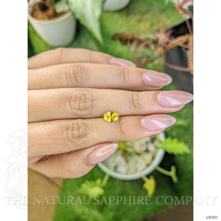 1.13 Ct. Yellow Sapphire from Ceylon (Sri Lanka)