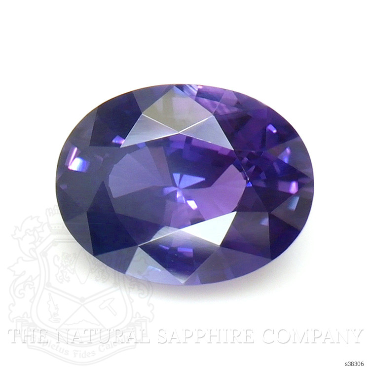 2.03 Ct. Bluish Purple Sapphire from Ceylon (Sri Lanka)