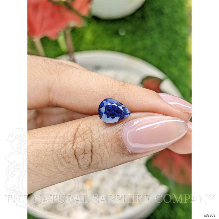 3.64 Ct. Blue Sapphire from Ceylon (Sri Lanka)