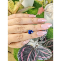 3.64 Ct. Blue Sapphire from Ceylon (Sri Lanka) Life Style