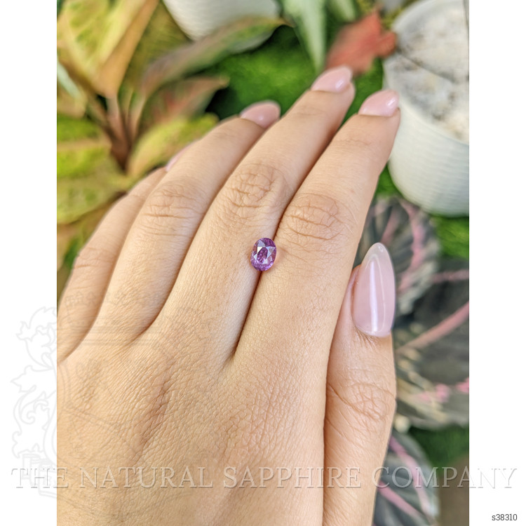 1.45 Ct. Pinkish Purple Sapphire from Ceylon (Sri Lanka)