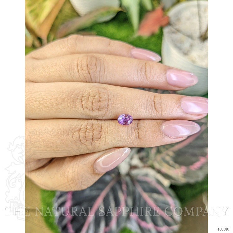 1.45 Ct. Pinkish Purple Sapphire from Ceylon (Sri Lanka)