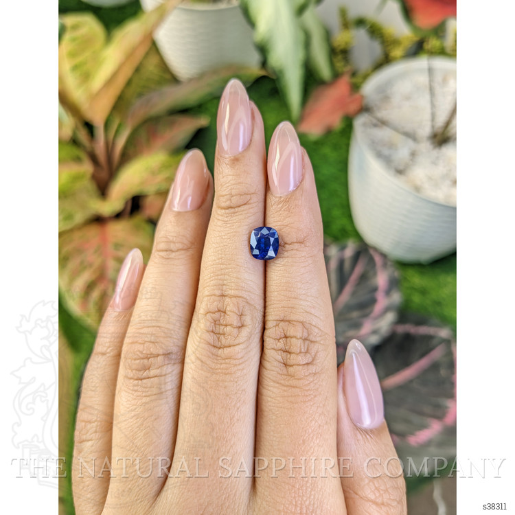 2.03 Ct. Blue Sapphire from Ceylon (Sri Lanka)