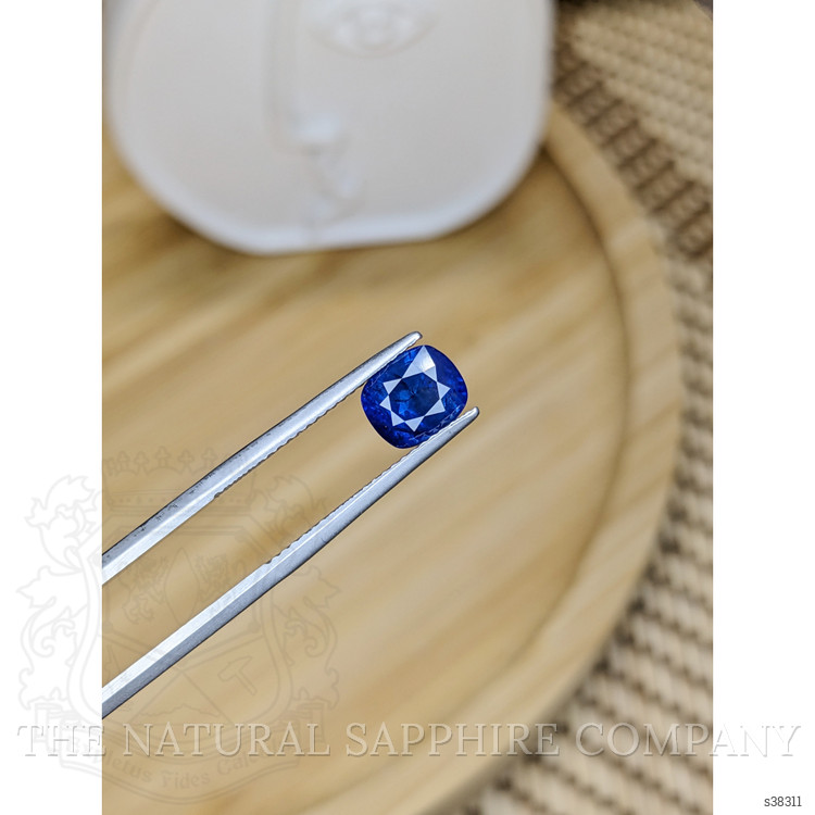 2.03 Ct. Blue Sapphire from Ceylon (Sri Lanka)