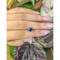 2.03 Ct. Blue Sapphire from Ceylon (Sri Lanka) Life Style