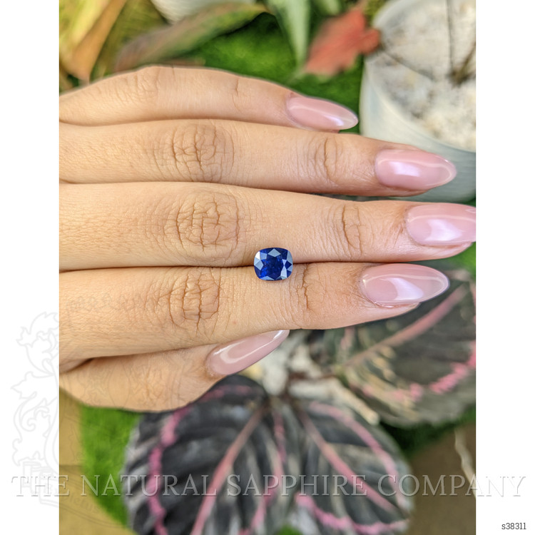 2.03 Ct. Blue Sapphire from Ceylon (Sri Lanka)