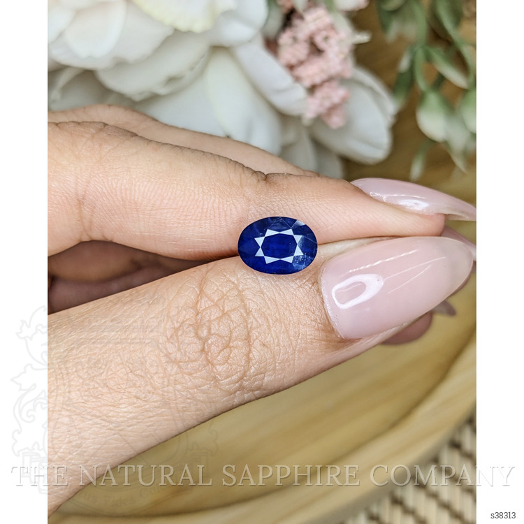 2.65 Ct. Blue Sapphire from Ceylon (Sri Lanka)