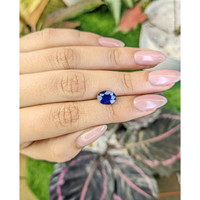 2.65 Ct. Blue Sapphire from Ceylon (Sri Lanka) Life Style