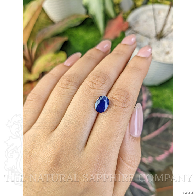 2.65 Ct. Blue Sapphire from Ceylon (Sri Lanka)