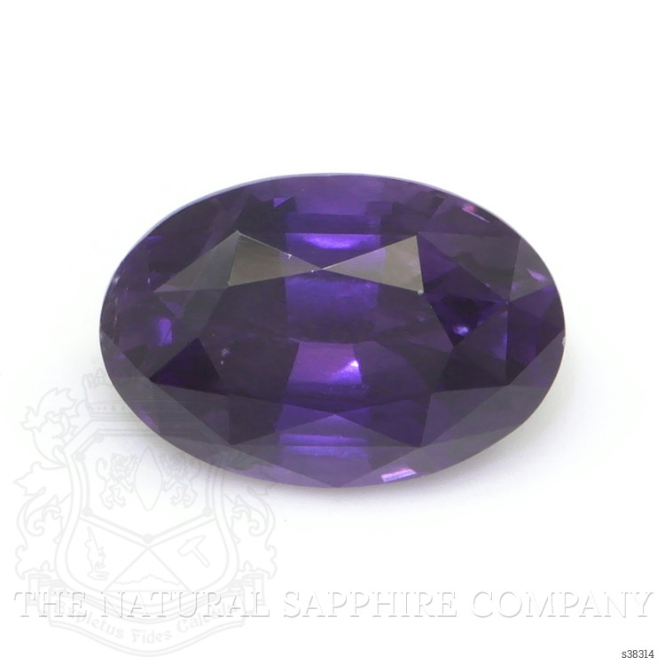 2.67 Ct. Purple Sapphire from Ceylon (Sri Lanka)