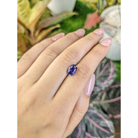 2.67 Ct. Purple Sapphire from Ceylon (Sri Lanka) Life Style