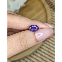 2.67 Ct. Purple Sapphire from Ceylon (Sri Lanka) Life Style