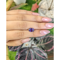 2.67 Ct. Purple Sapphire from Ceylon (Sri Lanka) Life Style