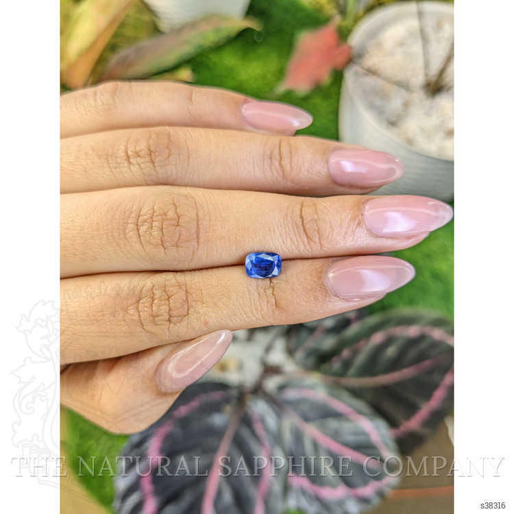 1.11 Ct. Blue Sapphire from Ceylon (Sri Lanka)