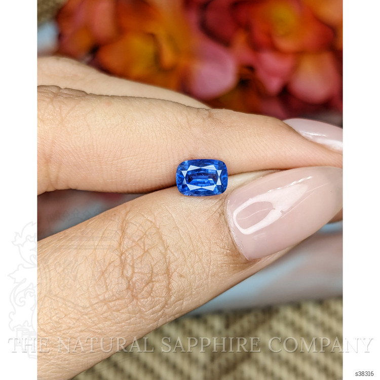 1.11 Ct. Blue Sapphire from Ceylon (Sri Lanka)