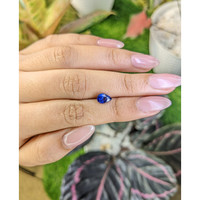 1.22 Ct. Blue Sapphire from Ceylon (Sri Lanka) Life Style