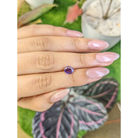 0.92 Ct. Purple Sapphire from Ceylon (Sri Lanka) Life Style