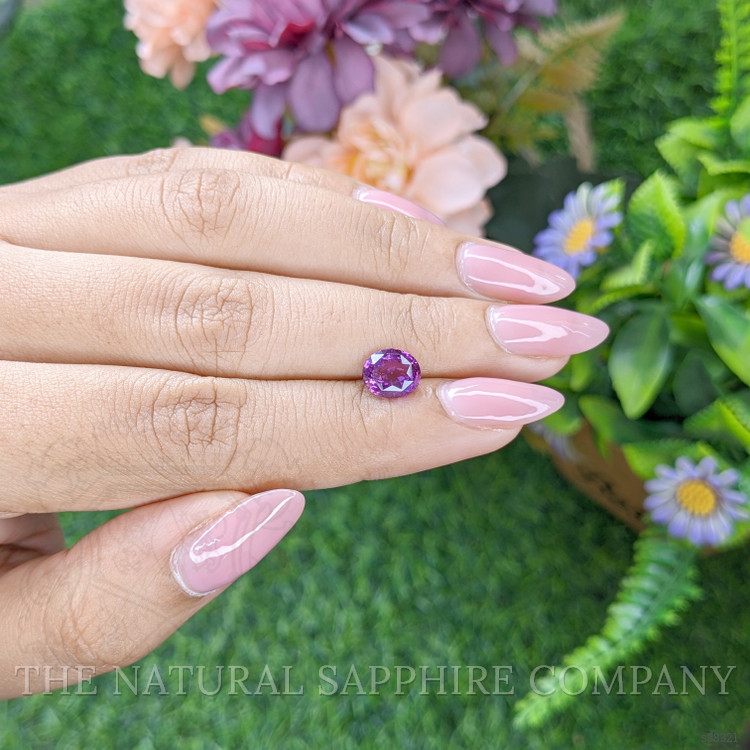 2.03 Ct. Pinkish Purple Sapphire from Ceylon (Sri Lanka)