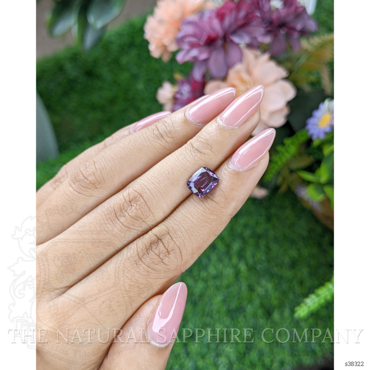 2.99 Ct. Pinkish Purple Sapphire from Ceylon (Sri Lanka)