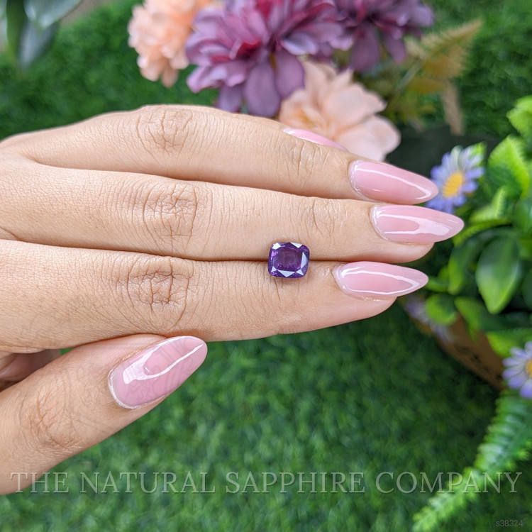 2.50 Ct. Purple Sapphire from Ceylon (Sri Lanka)