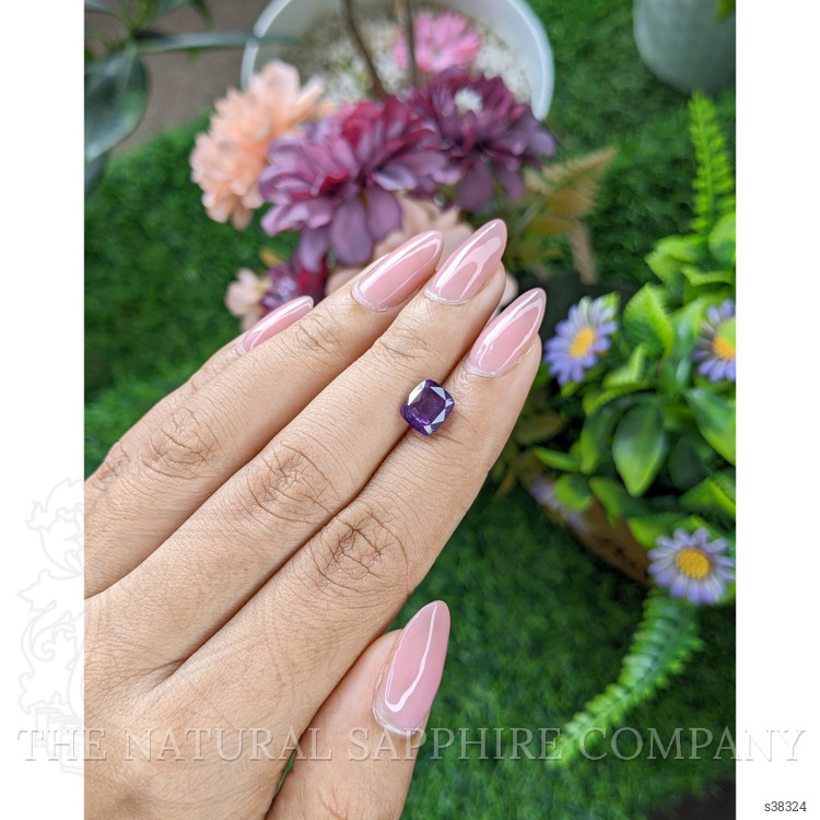 2.50 Ct. Purple Sapphire from Ceylon (Sri Lanka)