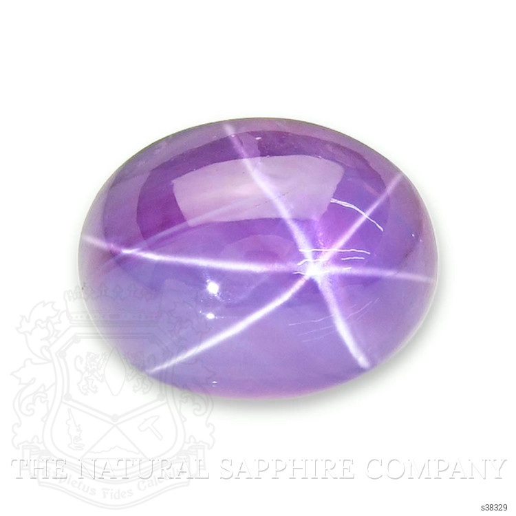 6.53 Ct. Bluish Purple Star Sapphire from Ceylon (Sri Lanka)