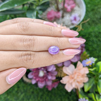 6.53 Ct. Bluish Purple Star Sapphire from Ceylon (Sri Lanka) Life Style