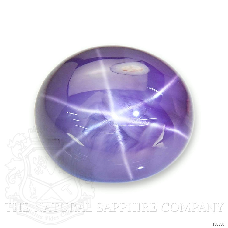 6.52 Ct. Violet Star Sapphire from Ceylon (Sri Lanka)