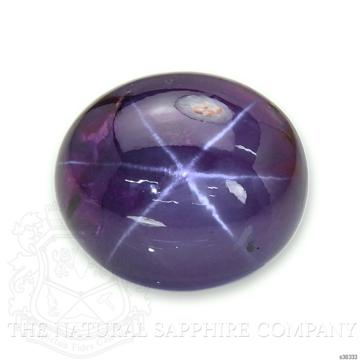 9.88 Ct. Purple Star Sapphire from Ceylon (Sri Lanka)