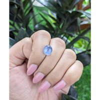 6.07 Ct. Blue Star Sapphire from Ceylon (Sri Lanka) Life Style