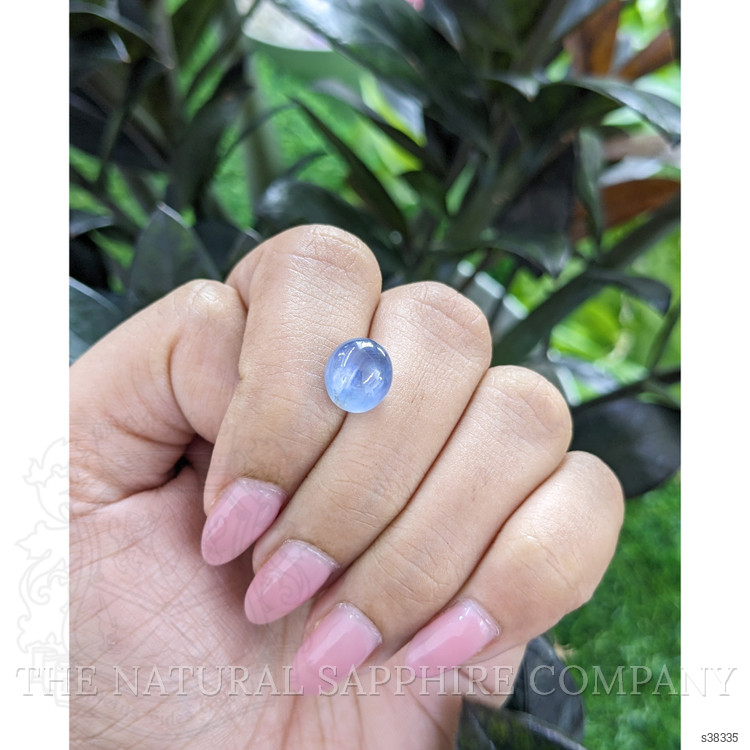 6.07 Ct. Blue Star Sapphire from Ceylon (Sri Lanka)