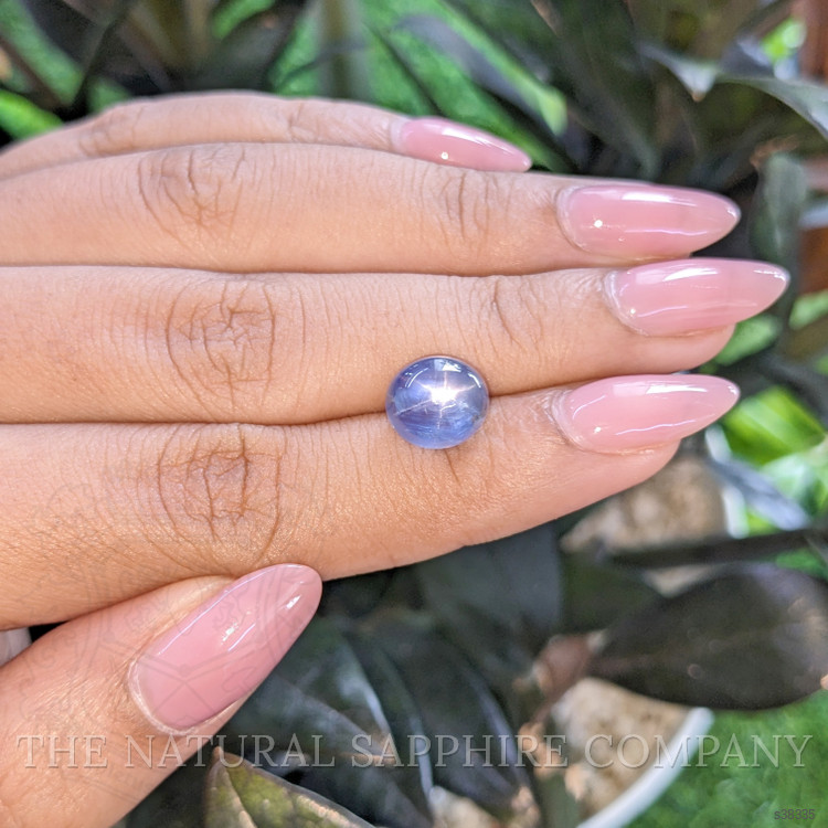 6.07 Ct. Blue Star Sapphire from Ceylon (Sri Lanka)
