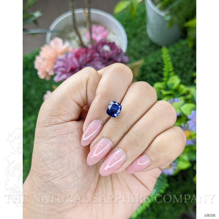 3.09 Ct. Blue Sapphire from Ceylon (Sri Lanka)