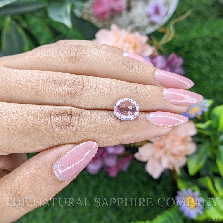 3.58 Ct. Pink Sapphire from Ceylon (Sri Lanka)