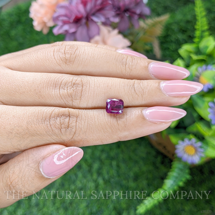 2.64 Ct. Purplish Pink Sapphire from Ceylon (Sri Lanka)