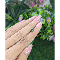 1.12 Ct. Yellowish Green Sapphire from Tanzania Life Style