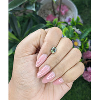 1.12 Ct. Yellowish Green Sapphire from Tanzania Life Style