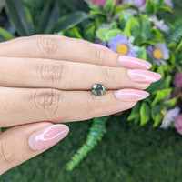 1.12 Ct. Yellowish Green Sapphire from Tanzania Life Style