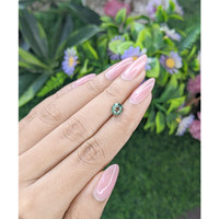 1.17 Ct. Bluish Green Sapphire from Tanzania Life Style