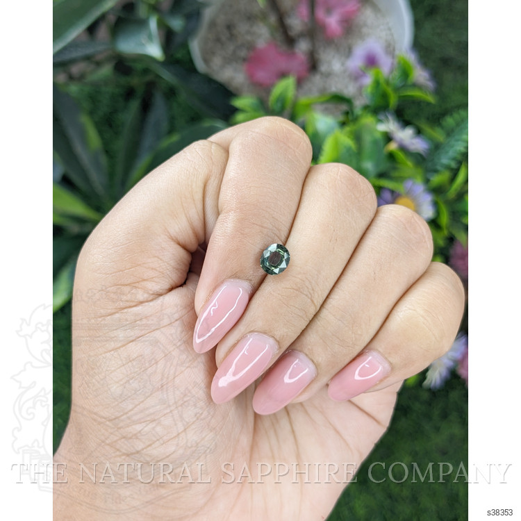 1.21 Ct. Bluish Green Sapphire from Tanzania