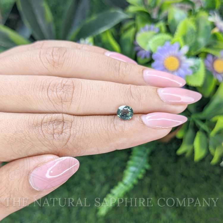 1.21 Ct. Bluish Green Sapphire from Tanzania