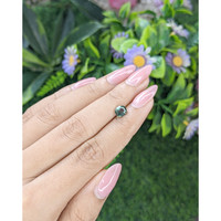 1.21 Ct. Bluish Green Sapphire from Tanzania Life Style