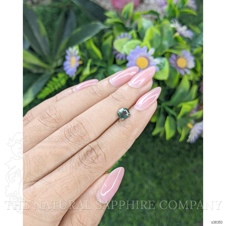 1.21 Ct. Bluish Green Sapphire from Tanzania