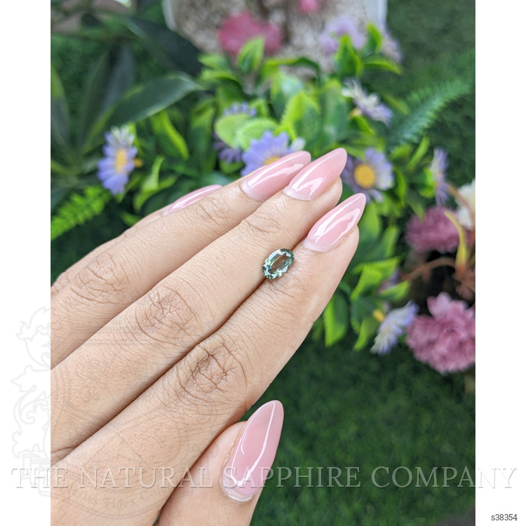 1.01 Ct. Green Sapphire from Tanzania