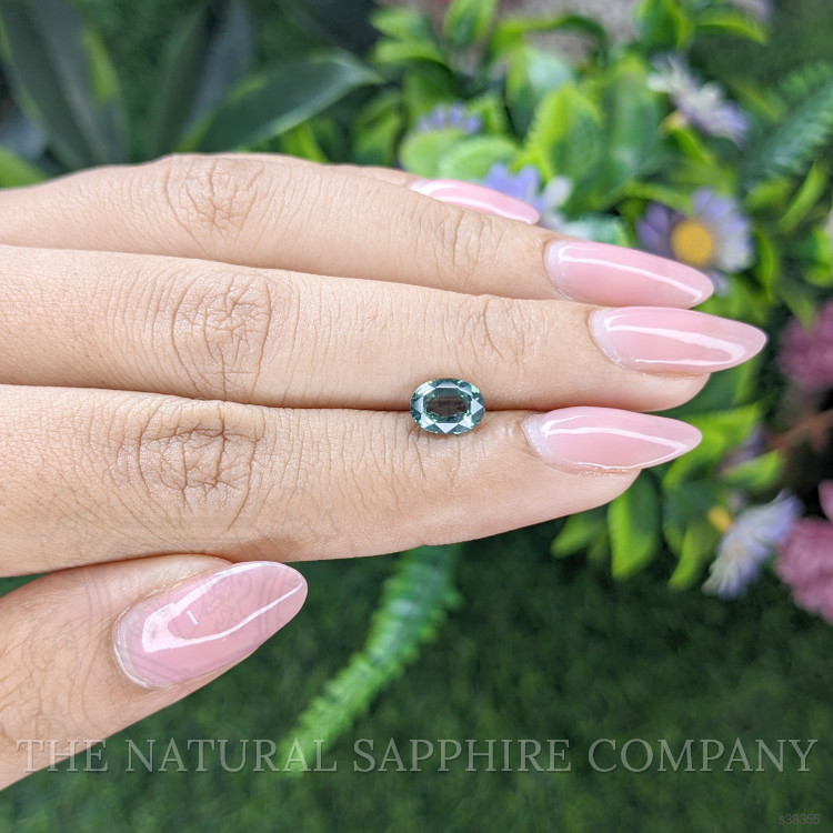 1.39 Ct. Green Sapphire from Tanzania