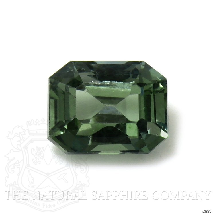 0.81 Ct. Bluish Green Sapphire from Ceylon (Sri Lanka)